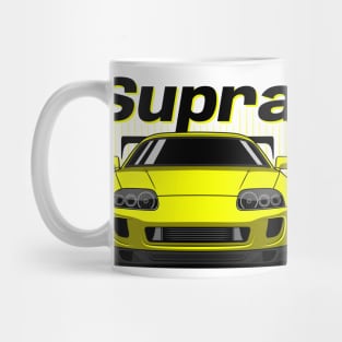 JDM Yellow Supra Mug